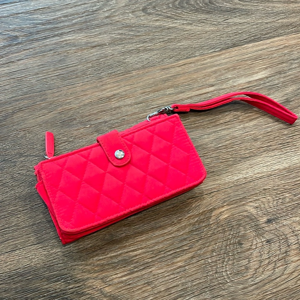 Vera Bradley- Red Wristlet